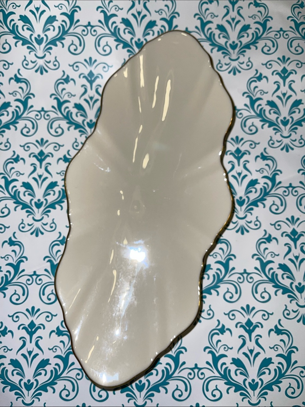 Lenox Cream little hors d’oeuvre platter Vintage